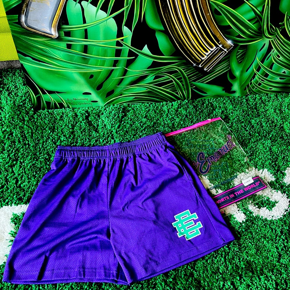 ✅RARE EXCLUSIVE SHORTS BY DESIGNER ERIC EMANUEL!!